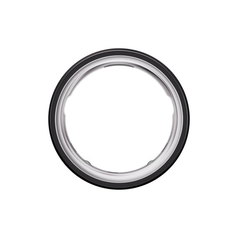 Oura Ring 4 - Black - Size 4 - Smart Ring | Try it with the Oura Ring 4 Measurement Kit | Wearable to Monitor Sleep - Heart Rate - Fitness - Up to 8 Days Battery