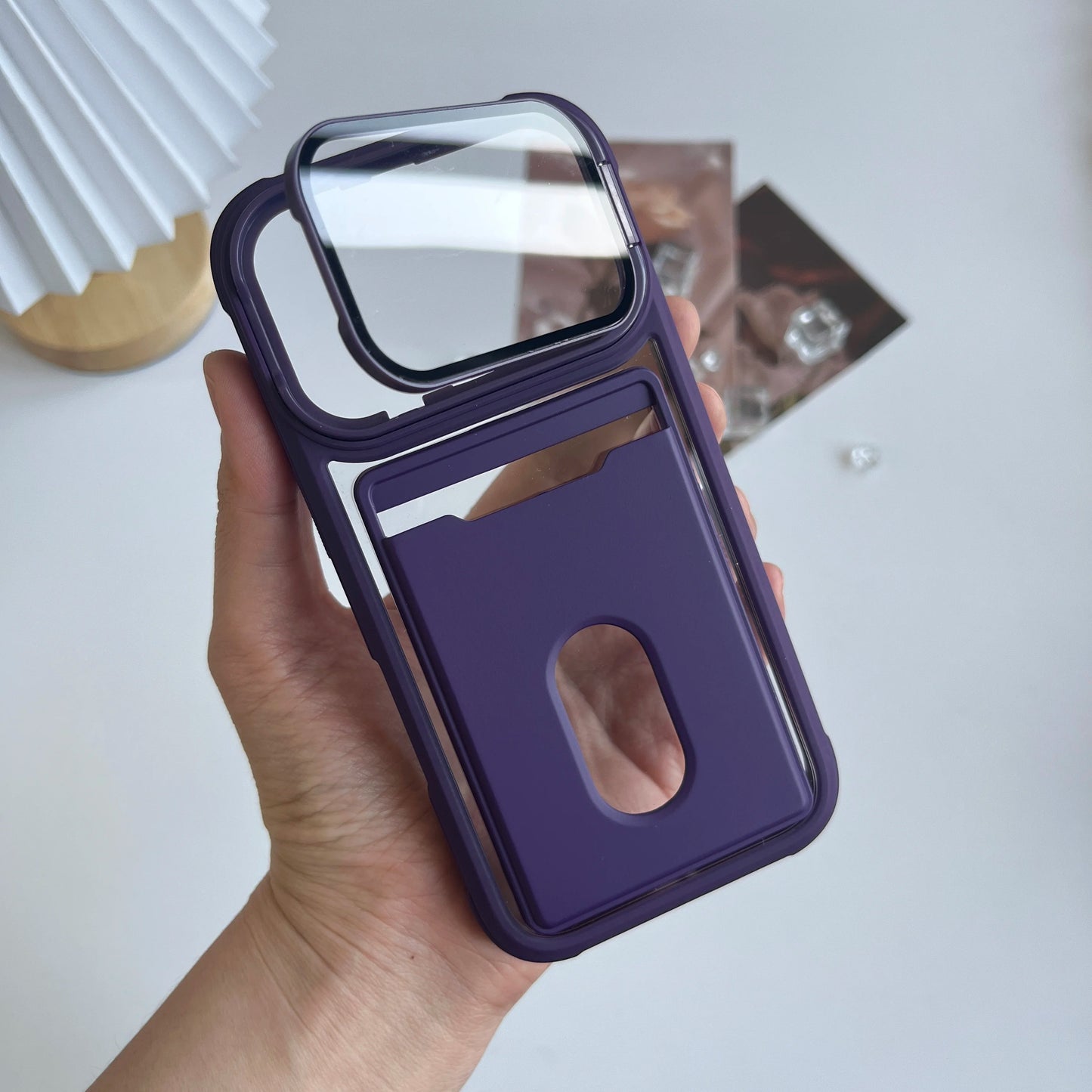 Cover iPhone con portacarte