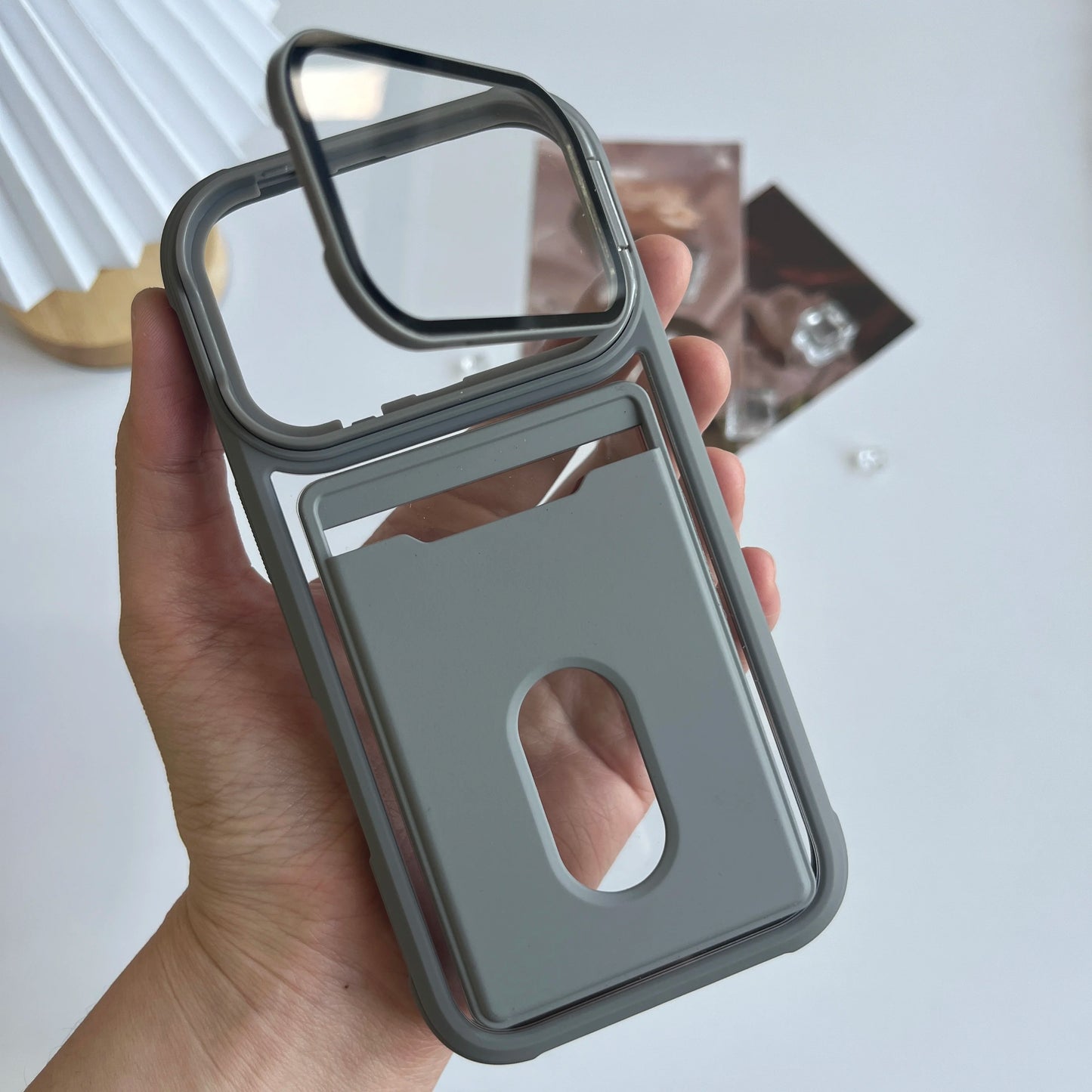 Cover iPhone con portacarte
