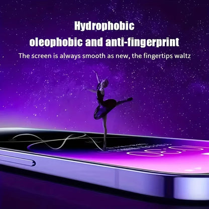 Pellicola Vetro istallazione facile iPhone 17 Pro Max 15 16 13 11 14 16e 12 Mini XR X Xs 7 8 Plus Air Tempered Glass