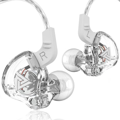 Auricolari in-ear originali QKZ AK6 con 6 driver dinamici, microfono, stereo, sportivi, HIFI, subwoofer, monitor.