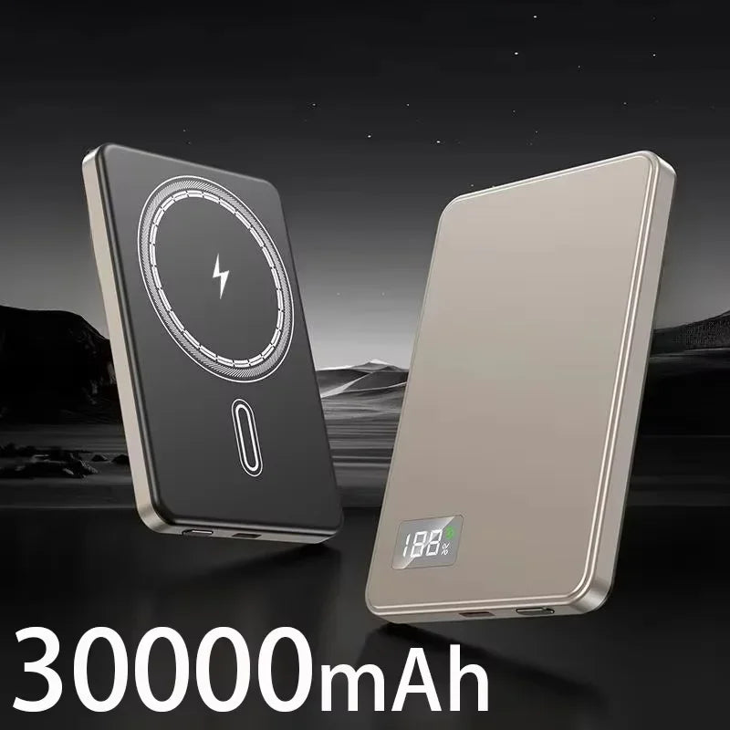 VIVO 500000mAh 3C Certification Thin Power Bank Ultra For MagSafe 22.5W Magnetic Wireless Fast Charging Portable Battery Display