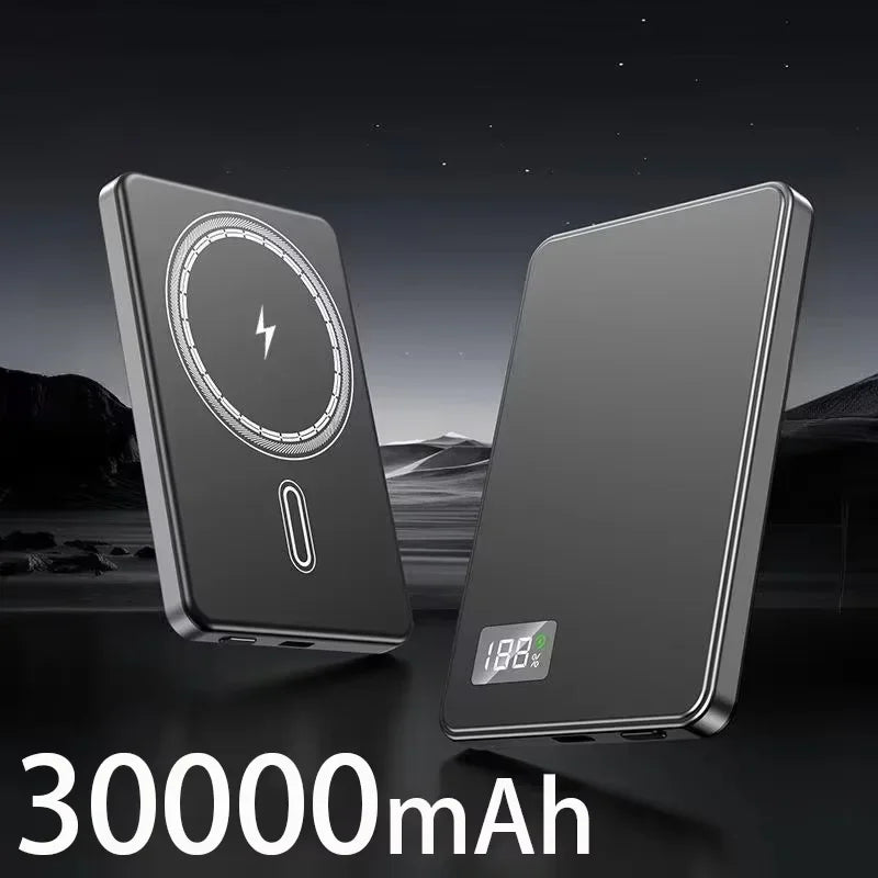 VIVO 500000mAh 3C Certification Thin Power Bank Ultra For MagSafe 22.5W Magnetic Wireless Fast Charging Portable Battery Display