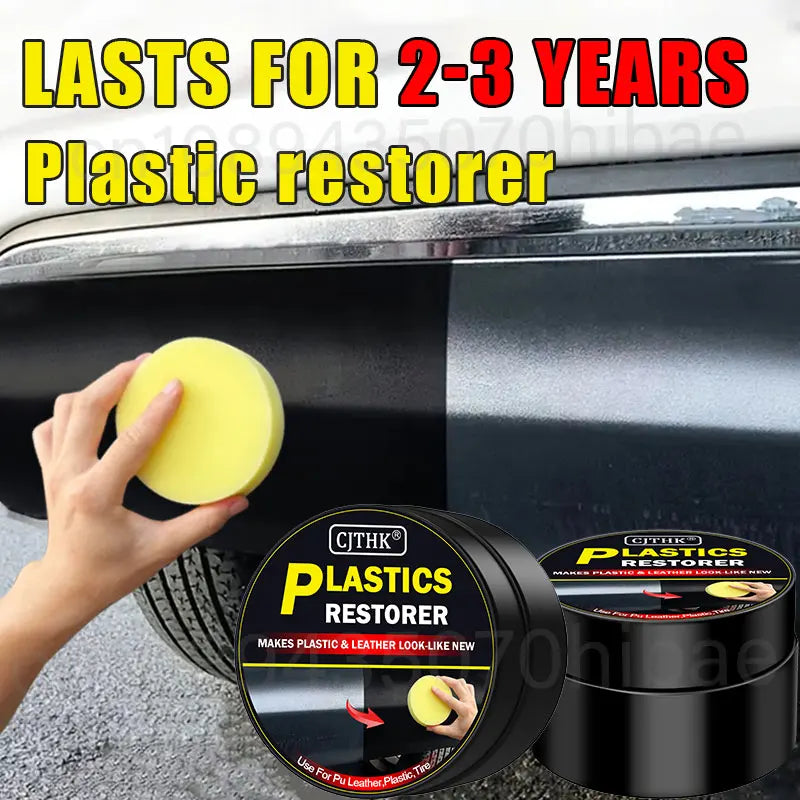 Car Plastic Restorer Back To Black