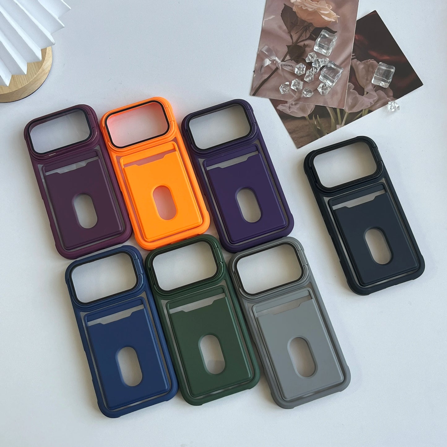 Cover iPhone con portacarte