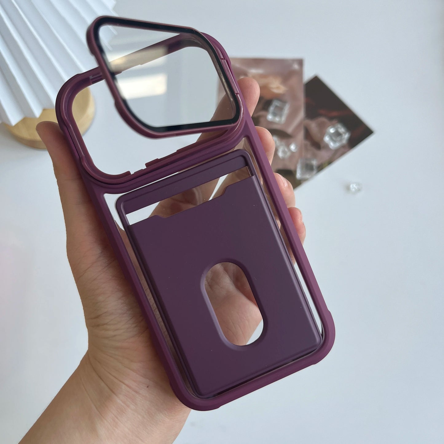 Cover iPhone con portacarte